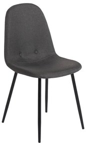 Комплект от 2 тъмно сиви трапезни стола Lissy - Bonami Essentials