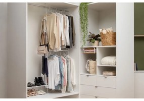 Комплект от 2 стълби и разтегателен стълб за дрехи Muro - Compactor