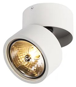 Модерен прожектор бял кръгъл регулируем - Go Nine