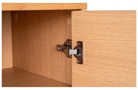 Нисък скрин от декор от дъб в естествен цвят 150x74 cm Kyoto – House Nordic