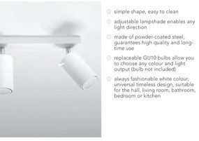 Бяла светлина за таван Etna - Sollux