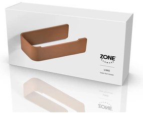 Стенен метален държач за тоалетна хартия теракотен Ume – Zone