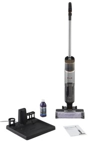 Вертикална прахосмукачка Shark HydroVac WD210EU, 170W, 0.5 л, 88 m2, Самопочистващ, Автономия 25 минути, Сив