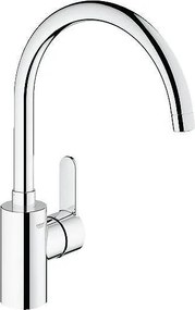 Стоящ смесител за кухня, Eurostyle Cosmopolitan, Grohe, 31127002, едноръкохватков