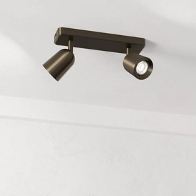 Eglo 901949 - Точково осветително тяло CAMALDOLI 2xGU10/10W/230V, бронзово