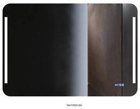 LED огледало с нагревател ICL 1839, 160x110см