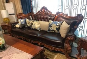 Комплект класическа мека мебел HLS 195