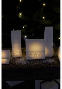 Бяла светлинна декорация на батерии Copenhagen City Church – Sirius