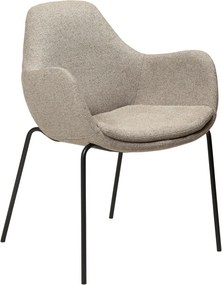 Бежов стол от плат букле Zimmer – DAN-FORM Denmark