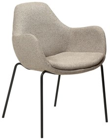 Бежов стол от плат букле Zimmer – DAN-FORM Denmark