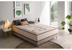 Твърд/средно твърд терморегулиращ матрак с пяна с две лица 120x200 cm Tempus Gold – Moonia