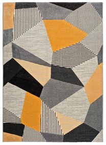 Оранжев и сив килим Gladys Sarro, 160 x 230 cm - Universal