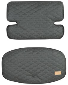 Сива постелка за стол за хранене Luxe - Roba