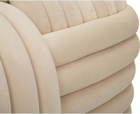 Кремава кадифена пейка Softy – Mauro Ferretti