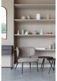 Светлокафяво кресло Sanne – White Label