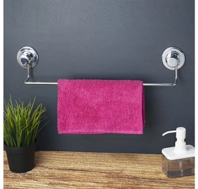 Закачалка за кърпа TEKNO TEL  DM 260, 55х7х10 см, Вакуум, Хром