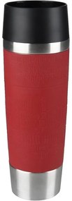 Tefal - Туристическа чаша 500 мл TRAVEL MUG неръждаем/червен