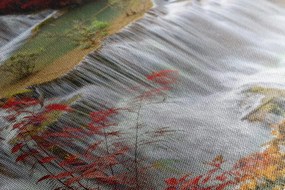 Картина на платно – Горски водопад