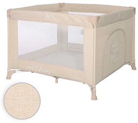 LORELLI Classic Кошара за игра SUNNY PLAYGROUND FOG BEIGE STAR