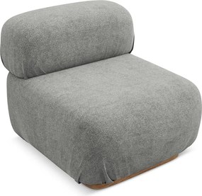 Сив модул за диван от букле Ailani – Makamii