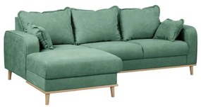 Тюркоазен ъглов диван (ляв ъгъл) Beata - Ropez