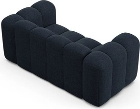 Тъмносин шенилов диван 170 cm Lupine – Micadoni