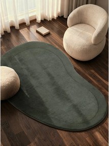 Тъмнозелен ръчно изработен килим със смес от вълна 125x200 cm Kari Organic – Villeroy&amp;Boch