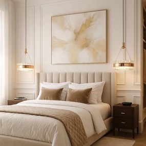 Висяща Кристална Лампа LED LHJ099-CP GOLD