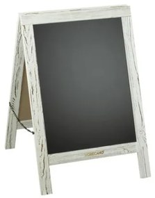 Horecano - Информационна дъска 76x50,8см винтидж бяло (HC-981628)