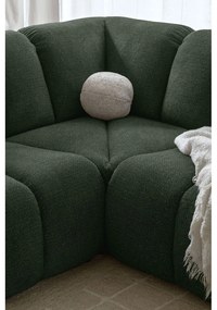 Тъмнозелен ъглов диван (десен ъгъл/L форма) Shell – Miuform
