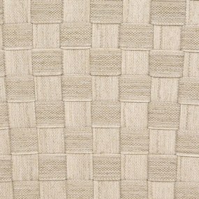 Кош за пране 5five Lise, Бежов, 33x33x53 cm - Зелен