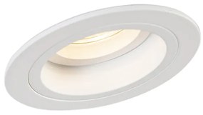 Интелигентен вграден прожектор бял кръгъл с накланяне, включващ Wifi GU10 - Chuck