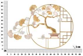Метална декорация за стена 91,5x63 cm Nippon - Mauro Ferretti