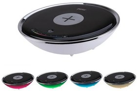 LED RGB Настолна лампа с безжично зарядно LED/10W/230V