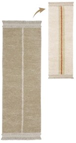 Бежова памучна пътека 80x230 cm Duetto Sage – Lorena Canals