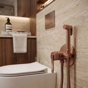 Смесител за биде Rea Ontario Brush Copper