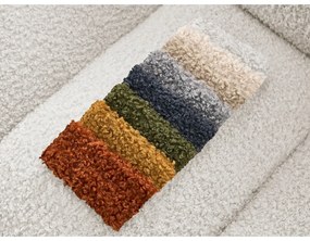 Бял диван от прежда с примки от букле 232 cm Hippolyte – Bobochic Paris