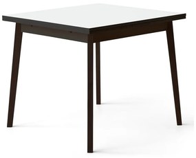 Черно-бяла сгъваема маса за хранене от дъб Hammel , 90 x 90 cm Single - Hammel Furniture