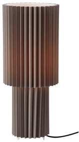 Сива настолна лампа с текстилен абажур (височина 45 cm) Catis – Markslöjd