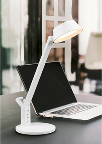 LED затъмняваща се настолна лампа в матово бял цвят (височина 40 cm) Ava – Trio