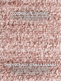 Сиво-розов ръчно изработен килим от букле 120x170 cm Notting Hill Portobello – Ted Baker