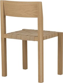 Трапезен стол за подреждане от масивен дъб в естествен цвят Toli – noo.ma