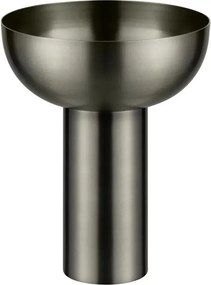 Сива ваза от неръждаема стомана (височина 21 cm) Miyabi – Blomus