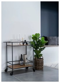 Бар количка с дъбова декорация Vita - House Nordic