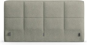 Зелена тапицирана табла за легло 229x100 cm Darren – Micadoni