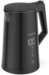 AENO Electric Kettle EK7S Smart: 1850-2200W, 1.7L, Strix, Double-walls, Temperature Control, Keep warm Function, Control via Wi-Fi, LED-display, Non-heating body, Auto Power Off, Dry tank Protection