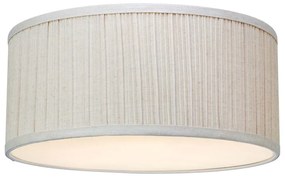 Бежово осветително тяло за таван с текстилен абажур Lux – Markslöjd