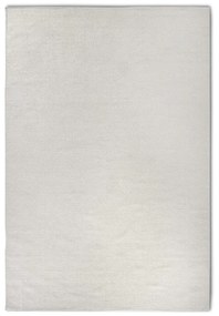 Кремав ръчно изработен килим със смес от вълна 190x280 cm Pradesh Natural White – Elle Decoration