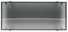 Черна етажерка за книги в дъб 79x117 cm Wainwright - Queer Eye