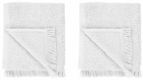 Бели памучни кърпи в комплект от 2 броя 30x50 cm FRINO - Blomus